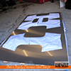 Vancouver Island Waterjet cutting  for sign maker